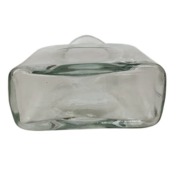 Blenko Glass 384 Crystal Double Spout Water Pitcher Carafe Decanter Mid Century - Picture 6 of 6